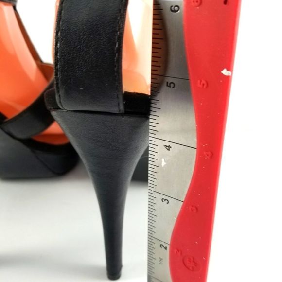 Nine West Women's Shoes Sandals Heel Black Size 8 (S558) - Picture 5 of 7